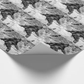 Bigfoot Geschenkpapier (Ecke)