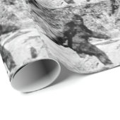 Bigfoot Geschenkpapier (Rolleneckpunkt)