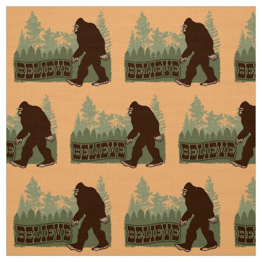 Bigfoot-Gewebe Stoff (Muster)