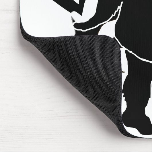 Bigfoot glauben mousepad (Ecke)