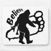 Bigfoot glauben mousepad (Vorne)