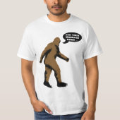 Bigfoot glauben T-Shirt (Vorderseite)