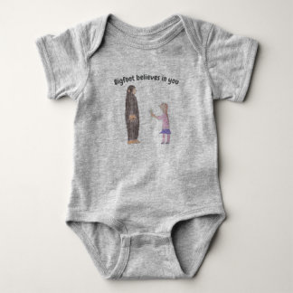 Bigfoot glaubt an dich, Infant Einteiler