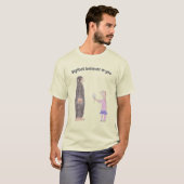 Bigfoot glaubt an dich T-Shirt (Vorne ganz)
