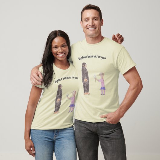 Bigfoot glaubt an dich T-Shirt (Unisex)