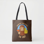 Bigfoot glaubt an mich tasche (Vorderseite)