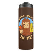 Bigfoot glaubt an mich thermosbecher (Vorderseite)