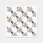 Bigfoot glaubt auch nicht an dich! serviette (Vorderseite)