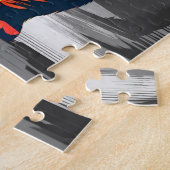 Bigfoot Glauver farbenfrohe Sasquatch Motivation Puzzle (Seite)