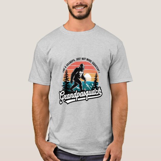 Bigfoot: Grandpasquatch T-Shirt (Vorderseite)