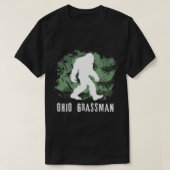 Bigfoot Grassman Cryptid Ohio Valley Park Sasquatc T-Shirt (Design vorne)