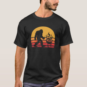 Bigfoot GRILLEN Grill Crytpid Sasquatch Barbecue T T-Shirt