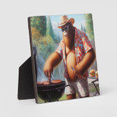 Bigfoot Grilling Burgers Fotoplatte (Vorderseite)