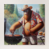 Bigfoot Grilling Burgers Puzzle (Vertikal)