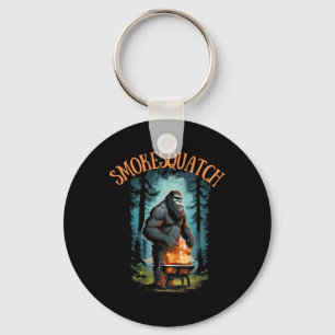 Bigfoot Grilling Sasquatch Pitmaster Grill Grillen Schlüsselanhänger