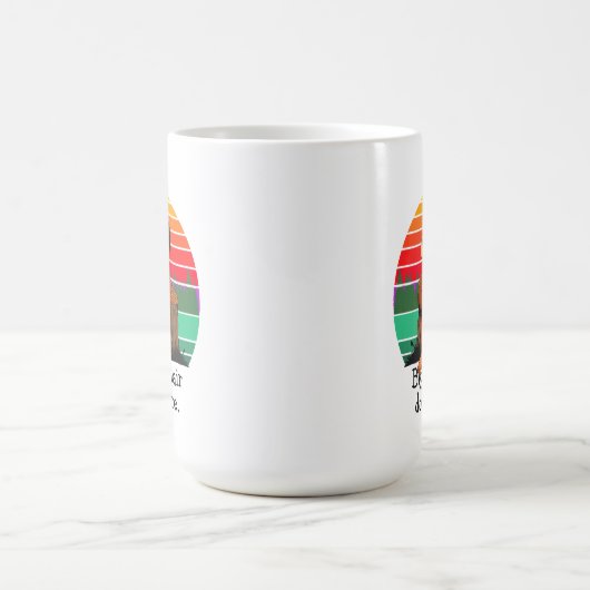 Bigfoot Hair Keine Sorge Sasquatch Funny 15oz Kaffeetasse (Mittel)