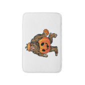 Bigfoot Halloween Pumphalloween Badematte (Vorderseite Vertikal)