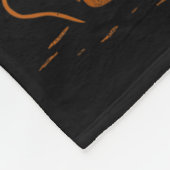 Bigfoot Halloween Sasquatch Fleecedecke (Ecke)