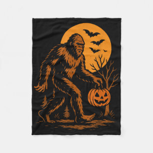 Bigfoot Halloween Sasquatch Fleecedecke