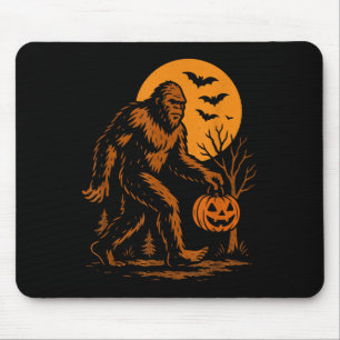 Bigfoot Halloween Sasquatch Mousepad