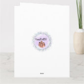 Bigfoot Happy Birthday  Karte (Rückseite)