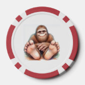 Bigfoot Happy Feet Pokerchips (Rückseite)