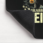 Bigfoot hat mein Würstchen lustiger Camping-Humor Mousepad (Ecke)