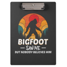 Bigfoot hat mich gesehen, aber niemand glaubt ihm