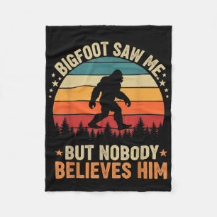 Bigfoot hat mich gesehen, niemand glaubt ihm, lust fleecedecke