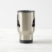 Bigfoot Heart Hands Reisebecher (Mittel)