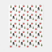 Bigfoot, heiße Kakao, Pine Tree, im Freien Fleecedecke (Vorderseite)