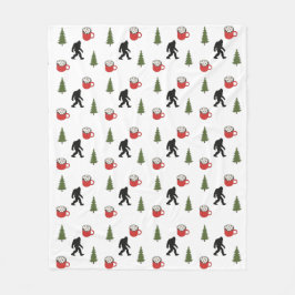 Bigfoot, heiße Kakao, Pine Tree, im Freien Fleecedecke