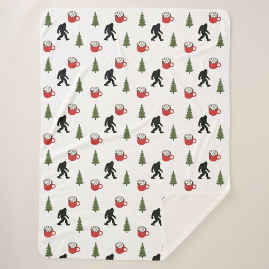 Bigfoot, heiße Kakao, Pine Tree, im Freien Sherpadecke (Vorderseite)