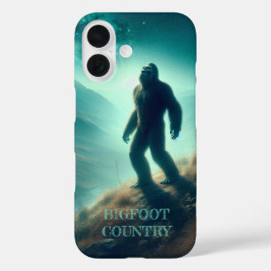 Bigfoot heult den Mond an iPhone 16 Hülle