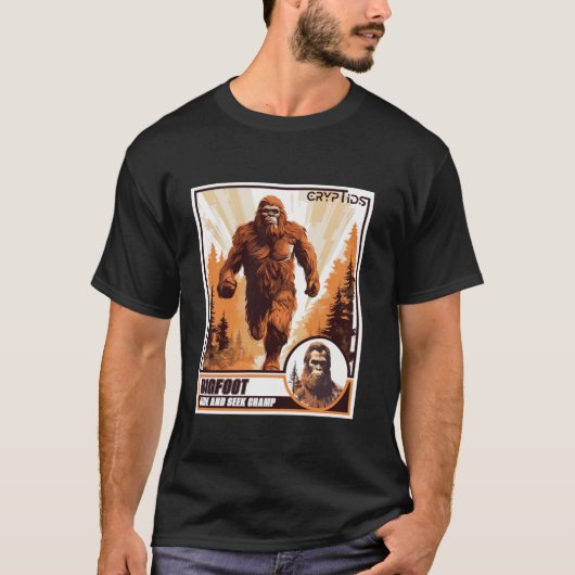 Bigfoot Hide and Seek Champ für Cryptid Sasquatch T-Shirt (Vorderseite)