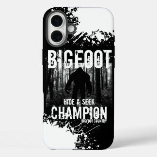 Bigfoot Hide and Seek Champion iPhone 16 Plus Hülle