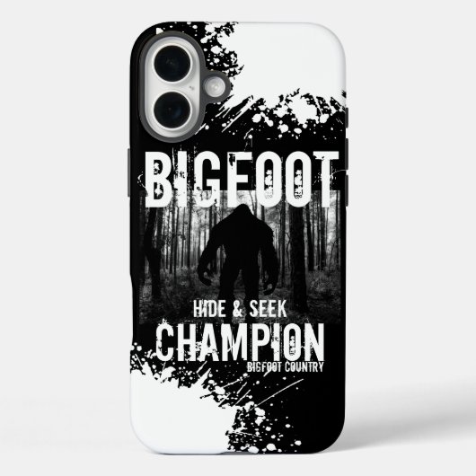 Bigfoot Hide and Seek Champion Case-Mate iPhone Hülle (Rückseite)