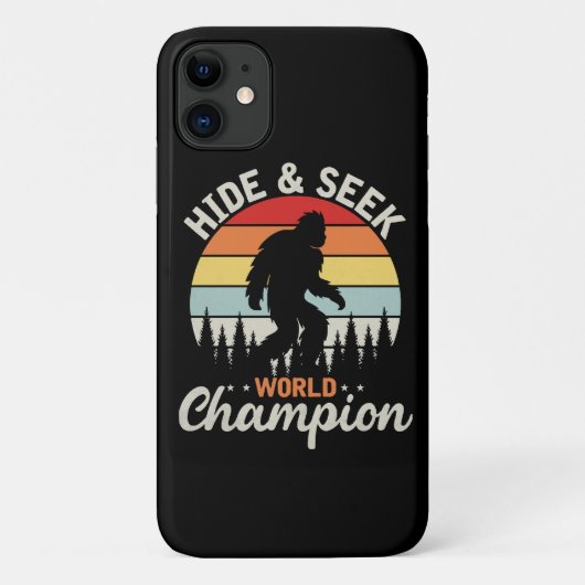 Bigfoot Hide and Seek World Champion Case-Mate iPhone Hülle (Rückseite)