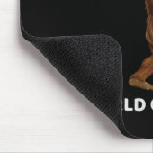 Bigfoot Hide and Seek World Champion Fun Sprichwor Mousepad (Ecke)