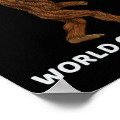 Bigfoot Hide and Seek World Champion Fun Sprichwor Poster (Ecke)