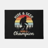 Bigfoot Hide and Seek World Champion Fußmatte (Vorderseite)