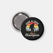 Bigfoot Hide and Seek World Champion Magnet (Vorderseite/Rückseite)