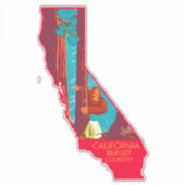 Bigfoot Hiding Sequoia Nationalpark 1938 Aufkleber (Vorderseite)