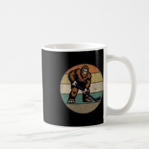 Bigfoot Hockey Retro Vintage 70er Sasquatch Hockey Kaffeetasse