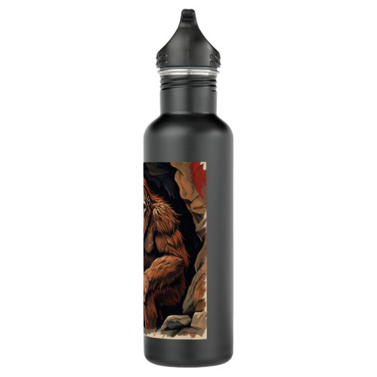 Bigfoot Höhle Edelstahlflasche (Rechts)