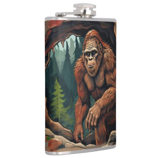 Bigfoot Höhle Flachmann (Rechts)