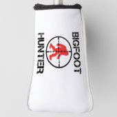 Bigfoot Hunter Funny Bigfoot Lover Golf Headcover (Rotieren 90)