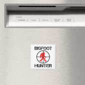 Bigfoot Hunter Funny Bigfoot Lover Magnet (In Situ (Geschirrspüler))