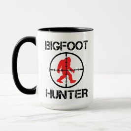Bigfoot Hunter Funny Bigfoot Lover Tasse