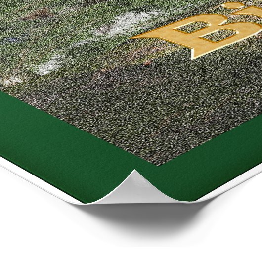 Bigfoot Hunter-Poster Poster (Ecke)